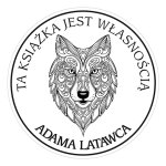 Pieczątka Ex Libris okrągła 058 - Stempel drewniany