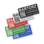 Tabliczka na NARTY (2 szt)