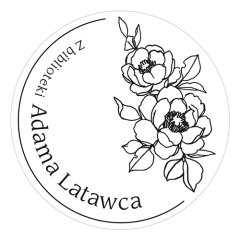 Pieczątka Ex Libris okrągła 025 - Stempel drewniany