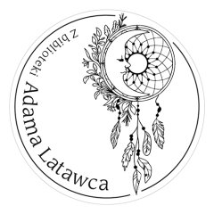 Pieczątka Ex Libris okrągła 044 - Stempel drewniany