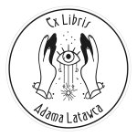 Pieczątka Ex Libris okrągła 066 - Stempel drewniany