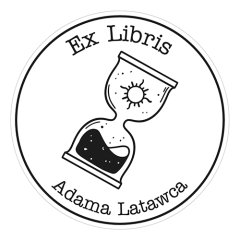 Pieczątka Ex Libris okrągła 068 - Stempel drewniany