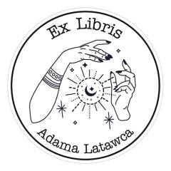 Pieczątka Ex Libris okrągła 071 - Stempel drewniany