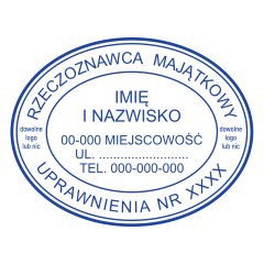 Pieczątka Rzeczoznawca Majątkowy - TRODAT 44045