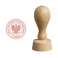 Pieczątka  Szkolna 20mm - Stempel drewniany