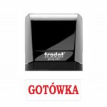 Pieczątka z tekstem Trodat 4911 - 37x14mm - GOTÓWKA