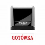 Pieczątka z tekstem Trodat 4911 - 37x14mm - GOTÓWKA